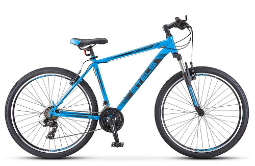 													Велосипед горный хардтейл  STELS Navigator 700 V 27.5" 17,5" синий LU074227 