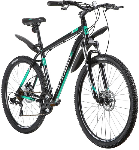 													Велосипед горный Stinger ELEMENT PRO 27.5" 20"  ск. зеленый 27AHD.ELEMPRO.20GN0 2020 фото 2