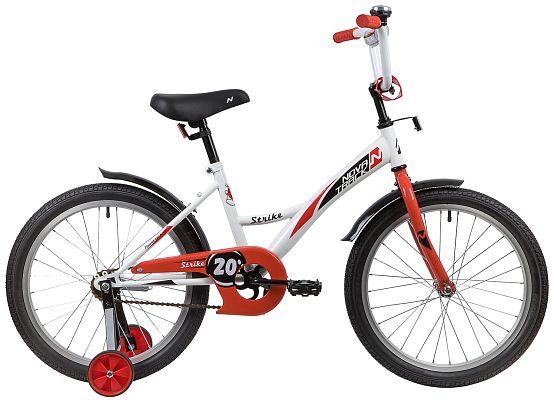 Велосипед детский  Novatrack STRIKE 20"  бело-красный 203STRIKE.WTR20 
