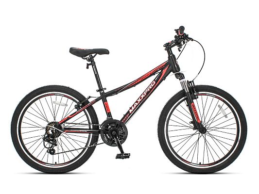 Велосипед горный MAXXPRO HELLCAT 24" 12" 21 ск. черно-оранжевый N2404-4 2021