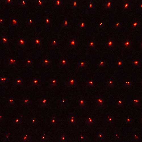 Светодиодная гирлянда сетка 2х1,5 м Красный 20163023 Светодиодная гирлянда сетка 2х1,5 м Красный 20163023