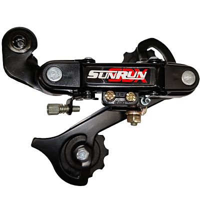 Переключатель задний SUNRUN RD-HG-04A, 6/7/8 скоростей, на адаптер (петух), средняя, 35T  1RD2070001