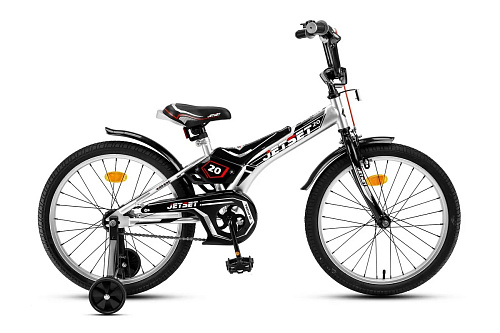 													Велосипед детский JetSet JS-N2004 20"  черно-серый JS200-4 