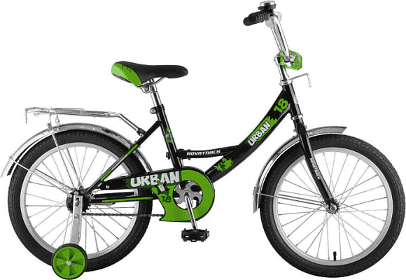 Велосипед детский  Novatrack URBAN 20" 11,5" черный 203URBAN.BK9 