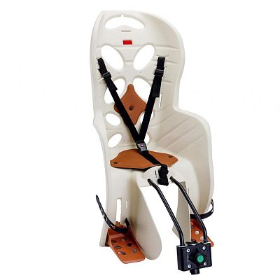 Велокресло заднее на подседельную трубу STELS бежево-коричневый FRAACH T 280028