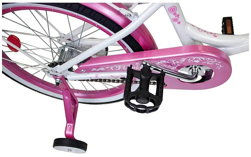 													Велосипед детский  MAXXPRO FLORINA-N14-3 14"  розовый, белый FLORINA-N14-3  фото 4