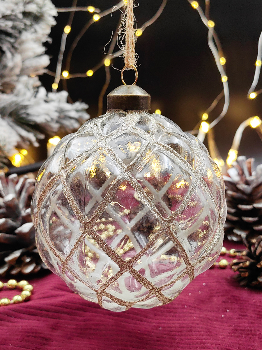 Шар прозрачный 10 см, стекло Merry Green MG24101 Шар прозрачный 10 см, стекло Merry Green MG24101