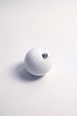 Шар 12 см 1 шт белый 120SP01-01W