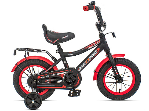 													Велосипед детский  MAXXPRO ONIX 12"  черно-красный ONIX-N12-1  фото 2