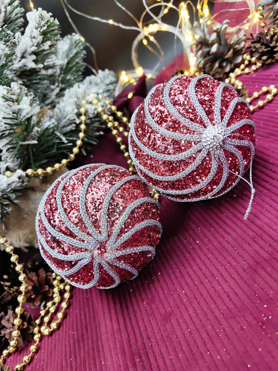 Набор шаров 10 см 2 шт розовый 9920393 фото 2 Набор шаров 10 см 2 шт розовый 9920393 фото 2