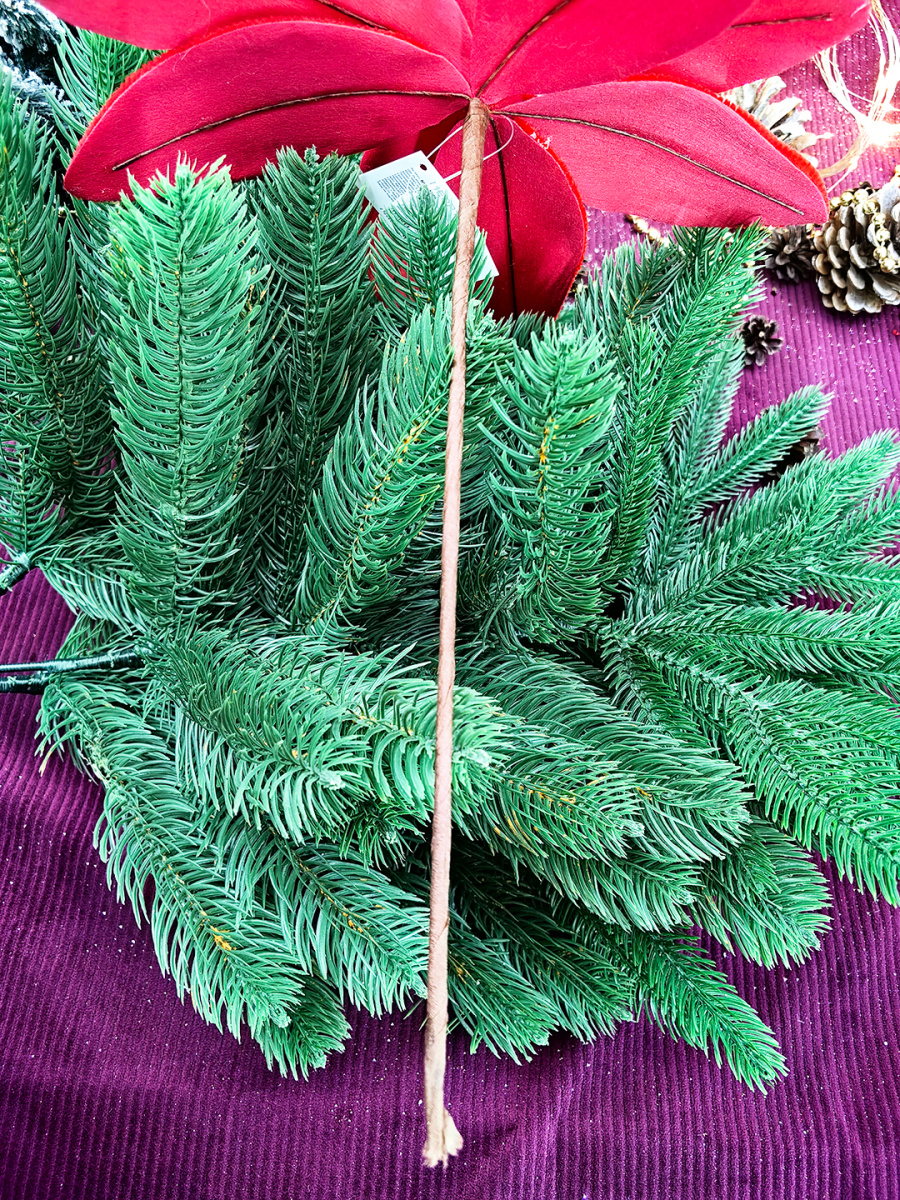 Цветок красный d 28 см MG24596 фото 3 Цветок красный d 28 см MG24596 фото 3