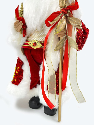 													Дед Мороз  60 см красный, золотой S1059-24 фото 3