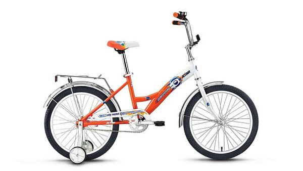 Велосипед детский ALTAIR City boy 20" 13" 1 ск. оранжевый глянцевый ALTAIR City boy 20 13" оранжевый