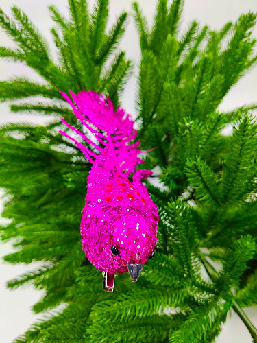 Птица 21 см розовая 1 9918862 фото 2 Птица 21 см розовая 1 9918862 фото 2