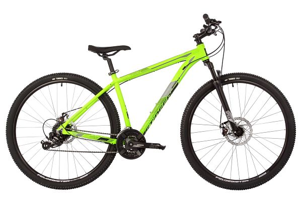 Велосипед горный Stinger Graphite Std 29" 20" 24 ск. зеленый 29AHD.GRAPHSTD.20GN1 2021