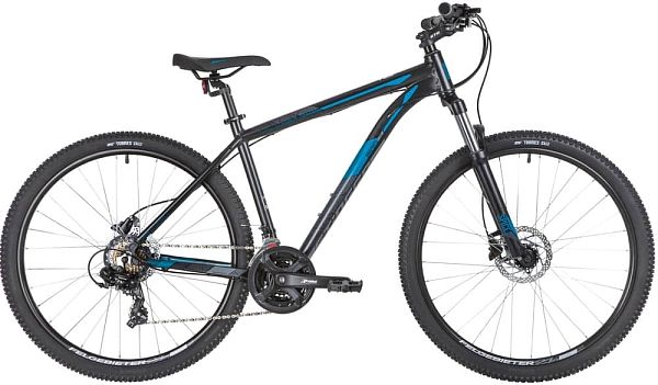 Велосипед горный Stinger Graphite Evo 27.5" 16" 21 ск. черный 27AHD.GRAPHEVO.16BK0 2020