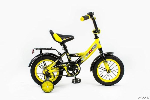 Велосипед детский  MAXXPRO MAXXPRO-N20-1 12"  желто-черный MAXXPRO-12-2 (19) 