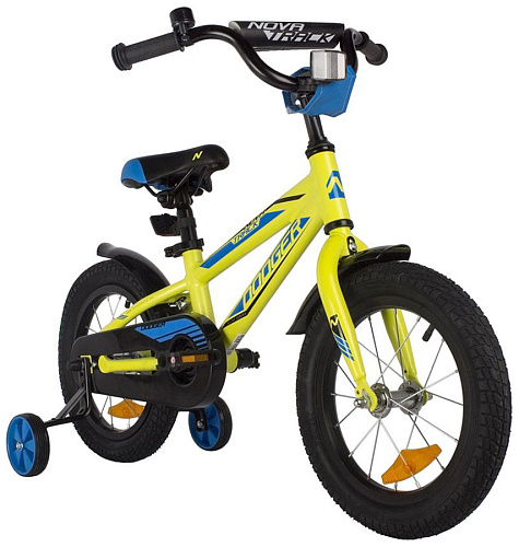													Велосипед детский  Novatrack DODGER 14" 8,5" зеленый 145ADODGER.GN22 2022 фото 2
