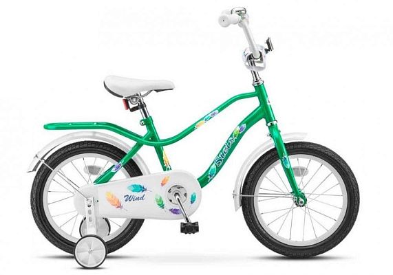 Велосипед детский  STELS WIND 14" XS зеленый LU071832 