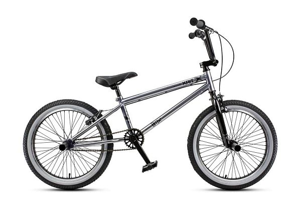 Велосипед BMX MAXXPRO Krit X 20"  1 ск. хромированный серый Y2021-3 