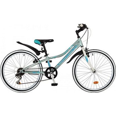 Велосипед горный Novatrack ALICE 24" 10" 6 ск. голубой 24SH6SV.ALICE.10BL9 