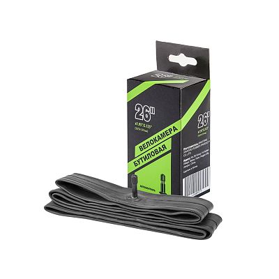 Велокамера Nantong 26"x1.95/2.125 790014 автониппель (AV, Schrader) 35 мм прямой, 790014