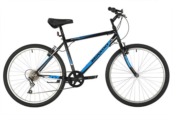 Велосипед горный MIKADO SPARK 1.0 26" 18"  ск. синий 26SHV.SPARK10.18BL1 