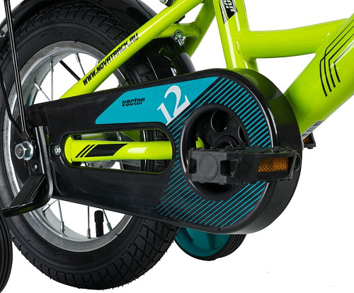 													Велосипед детский  Novatrack VECTOR 12" 8,5" салатовый 123VECTOR.GN20  фото 6