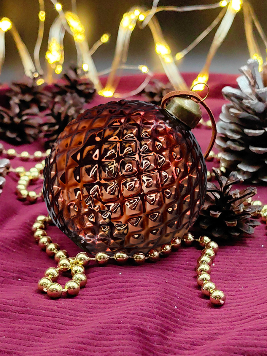 Шар 8 см, стекло Merry Green MG24065 фото 5 Шар 8 см, стекло Merry Green MG24065 фото 5