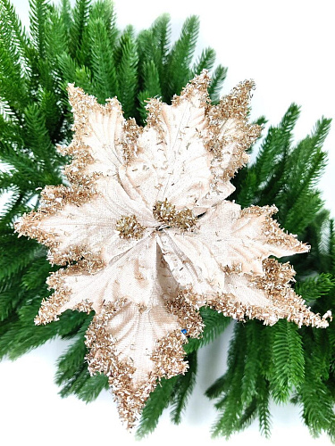 													Цветок шампань d 19 см 99221901champagne фото 4