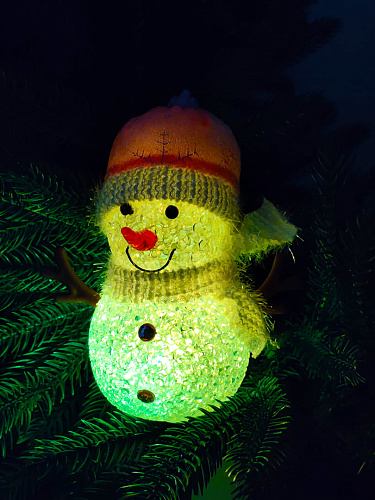 Снеговик 12 см розовый 27010P фото 2 Снеговик 12 см розовый 27010P фото 2