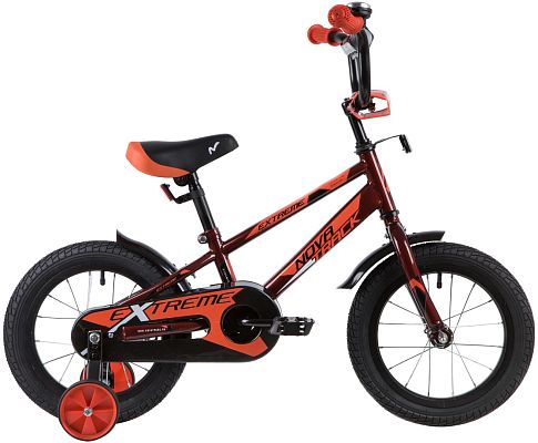 Велосипед детский  Novatrack EXTREME 14" 8,5" коричневый 143EXTREME.BN9 2021