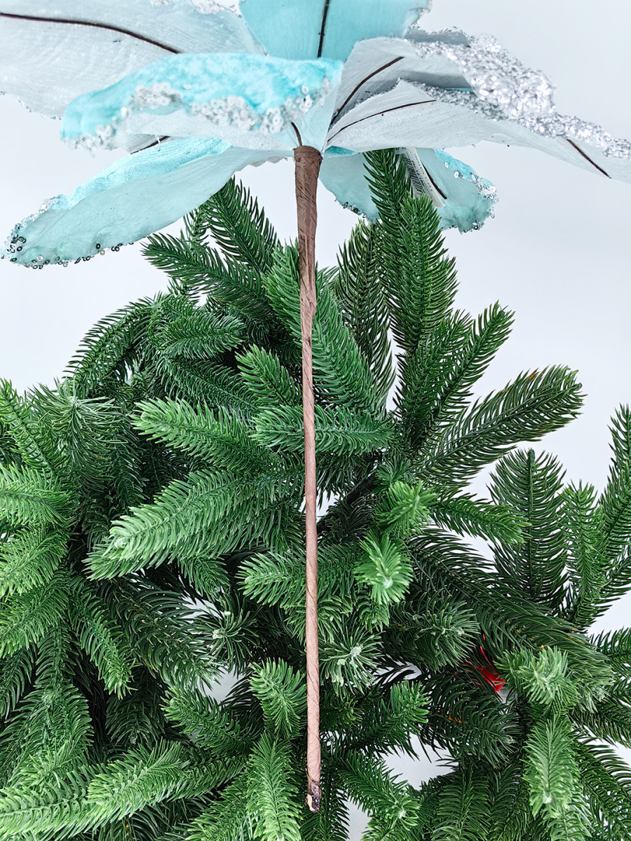 Цветок бирюзовый d 32 см Flo-12-1Bir фото 4 Цветок бирюзовый d 32 см Flo-12-1Bir фото 4