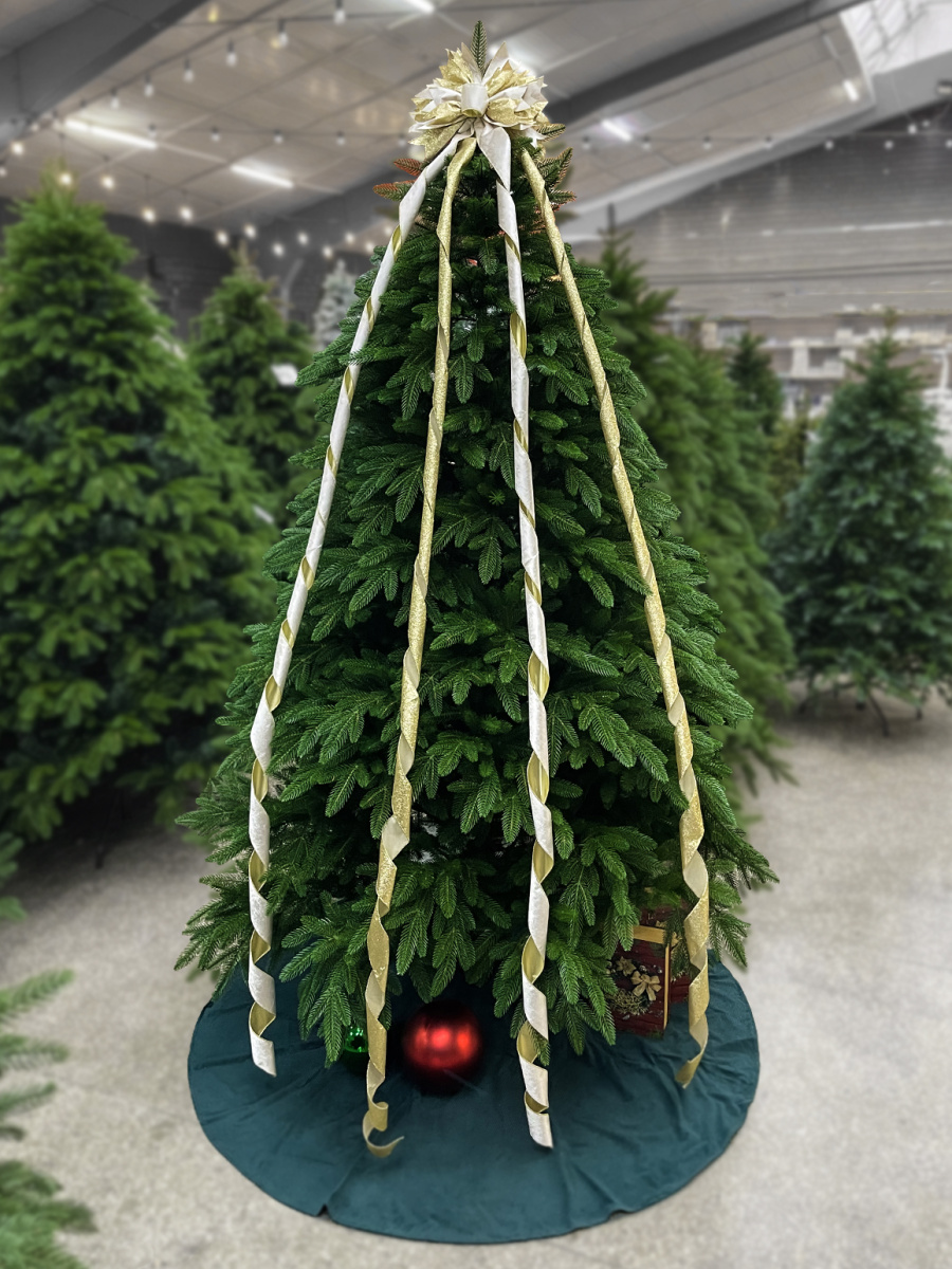 Бант с лентами 33х275 см бежевый 1шт 26-2 фото 3 Бант с лентами 33х275 см бежевый 1шт 26-2 фото 3