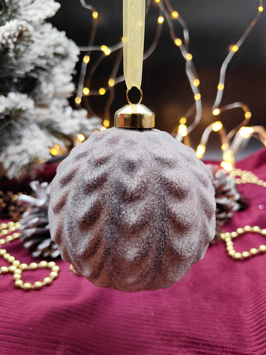 Шар бронзовая эпоха 10 см, стекло Merry Green MG24164 Шар бронзовая эпоха 10 см, стекло Merry Green MG24164