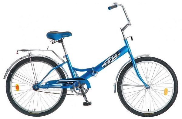 Велосипед городской складной  Novatrack  24"  синий 24FFS1.BL5 