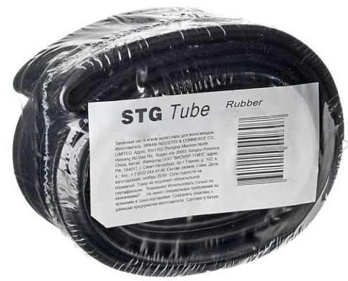 Велокамера STG 16"х1,75  автониппель (AV, Schrader) 33 мм , Х82406