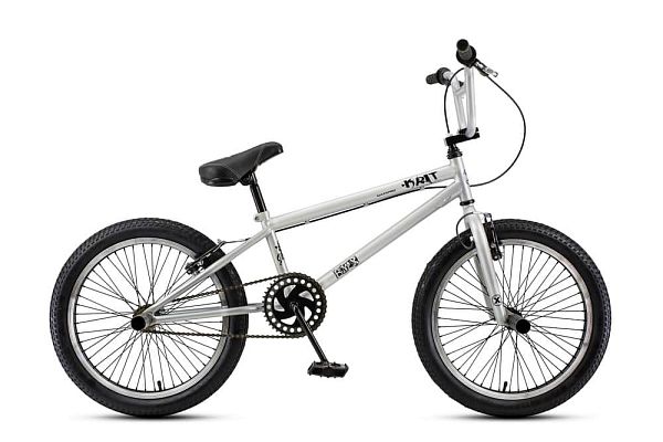 Велосипед BMX MAXXPRO Krit 20"  1 ск. серебристо-черный Y2020-2 