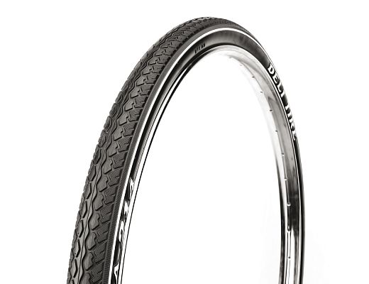 Велопокрышка DELI 26"x1 3/8 (37-590) BK SA-214  черный D26214