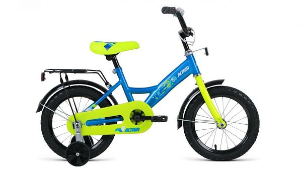 Велосипед детский ALTAIR Kids 14" XS 1 ск. синий  2019