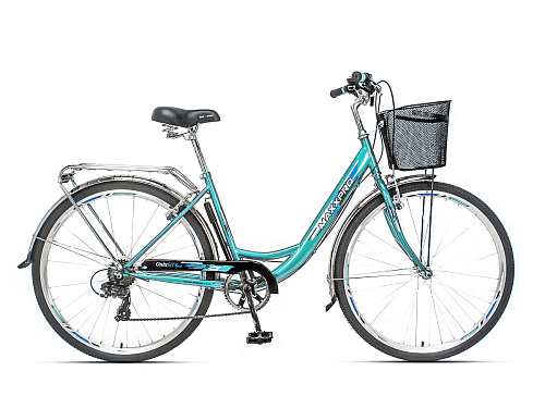 													Велосипед городской  MAXXPRO ONIX 28"/700c 18" бирюзовый-черный 870-6 2022