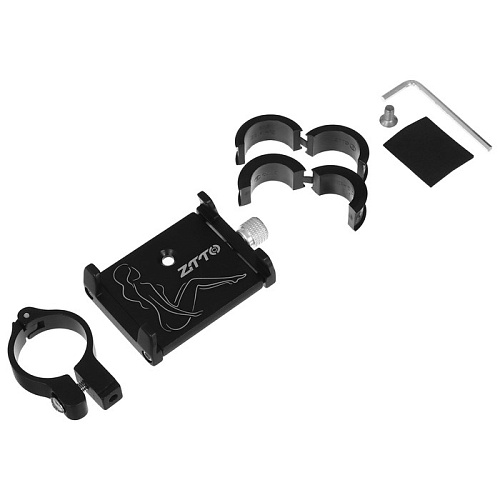 													Держатель телефона China  алюминий черный 7378740 фото 4