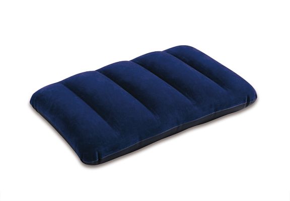 Подушка надувная INTEX Downy Pillow 43x28x9см  темно синий 68672