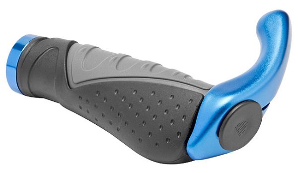 Грипсы STELS XH-G83BL 130 мм чёрно-серо-синие 150128