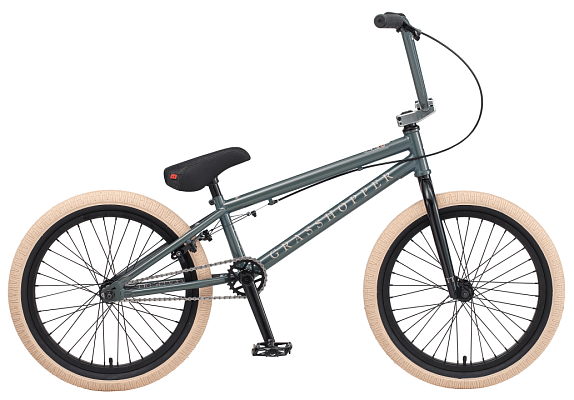 Велосипед BMX Tech Team GRASSHOPPER 20" 20,5"  ск. оливковый 830014 