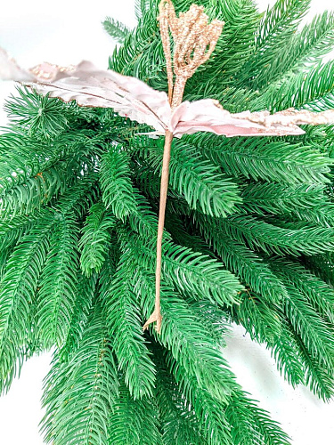 Цветок розовый d 23 см Al-9202-8p фото 4 Цветок розовый d 23 см Al-9202-8p фото 4