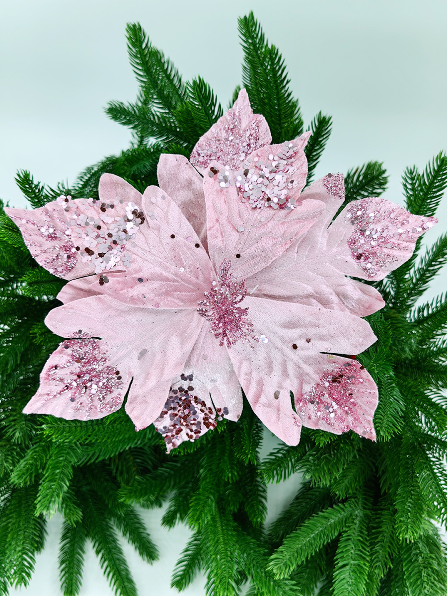 Цветок розовый d 26 см Flo-12-9Pink фото 2 Цветок розовый d 26 см Flo-12-9Pink фото 2