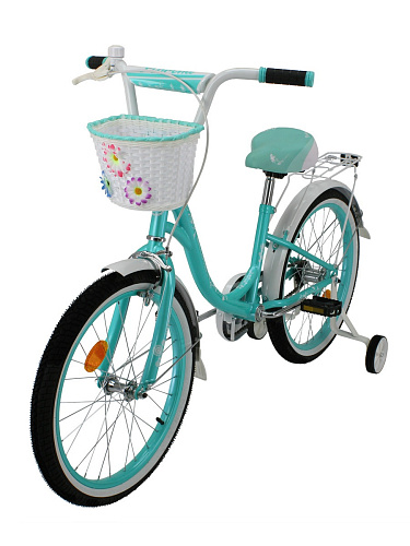 													Велосипед детский MAXXPRO FLORINA-N20-2 20"  бирюзовый, белый FLORINA-N20-2  фото 6