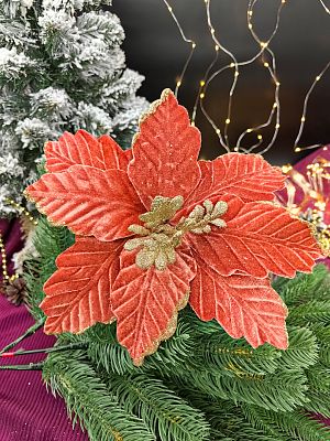 Цветок терракотовый d 28 см MG24609 Цветок терракотовый d 28 см MG24609