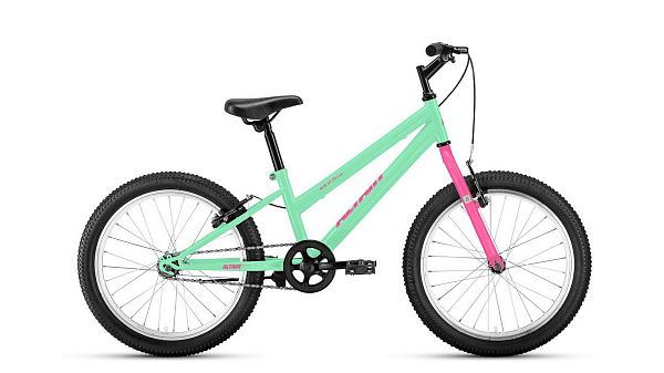 Велосипед горный ALTAIR MTB HT Low 20" 10,5" 1 ск. мятный/розовый 1BKT1J101006 